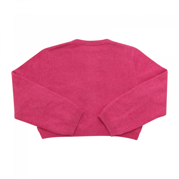 6463AZ CARDIGAN BIMBA LIU JO GIRL KIDS WOOL BLEND SWEATER