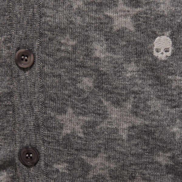 6479V gilet uomo HYDROGEN cotton grey sweater men