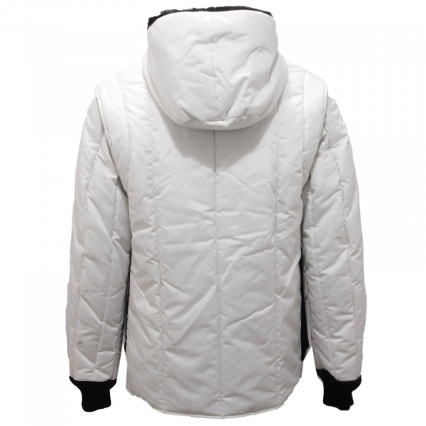 6481AI giubbotto uomo REFRIGIWEAR KABAN man padded jacket white