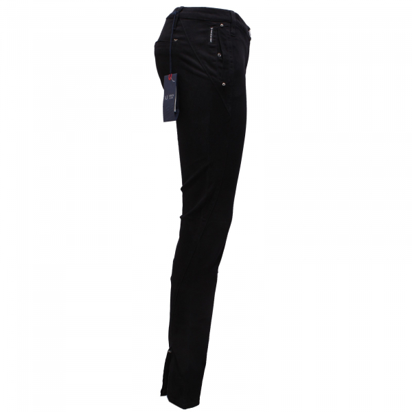 6518Y pantalone 4 tasche donna black ARMANI JEANS cotton trouser woman