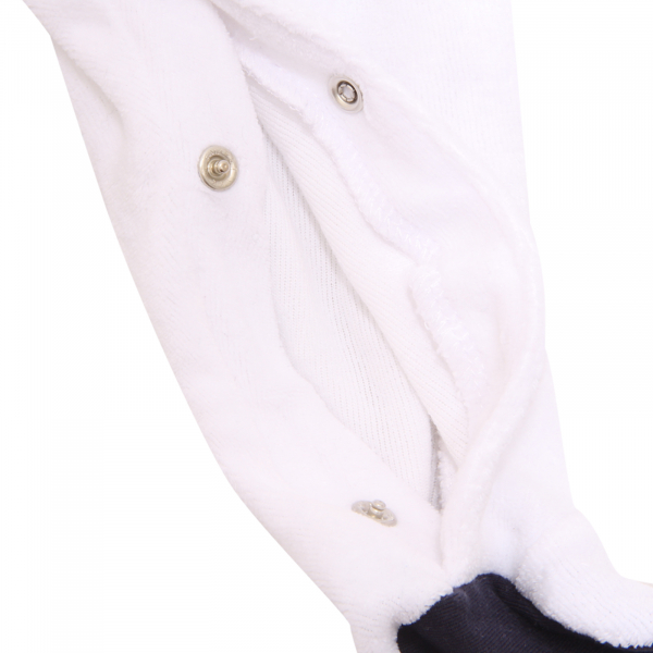 6523AZ TUTINA CINIGLIA BIMBO BIKKEMBERGS BABY BOY CHENILLE ROMPER