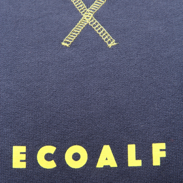 6546AE felpa uomo ECOALF blue cotton sweatshirt man