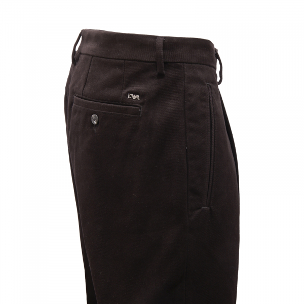 6574AV PANTALONE UOMO EMPORIO ARMANI MAN TROUSERS BLACK