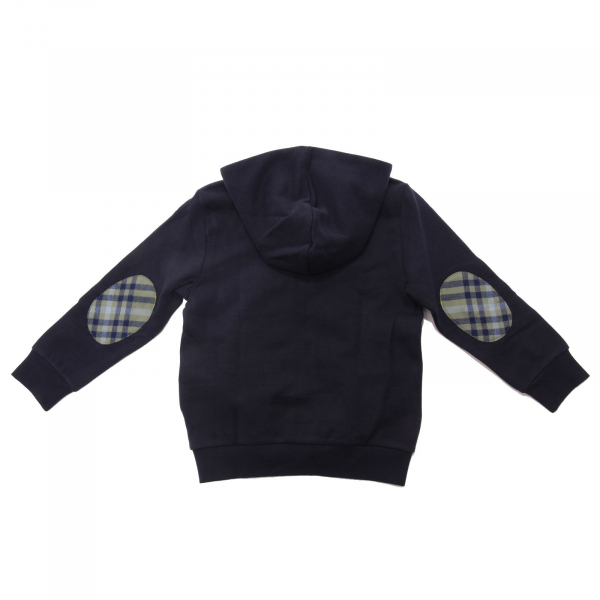6604AC felpa bimbo boy IL GUFO blue cotton sweater kid