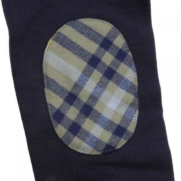 6604AC felpa bimbo boy IL GUFO blue cotton sweater kid