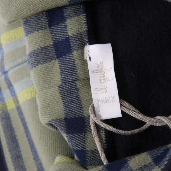 6604AC felpa bimbo boy IL GUFO blue cotton sweater kid