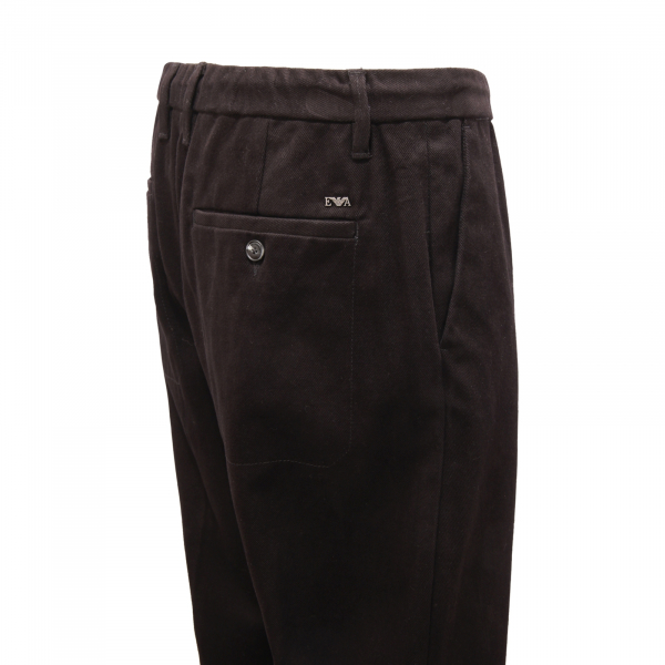 6609AV PANTALONE UOMO EMPORIO ARMANI MAN TROUSERS BLACK