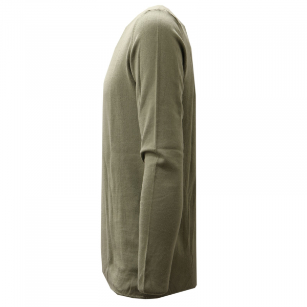 6610AE maglione uomo OFFICINA36 green cotton sweater man