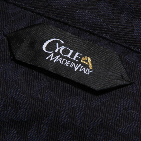 6612F felpa polo blu CYCLE COTONE maglia uomo sweatshirt men