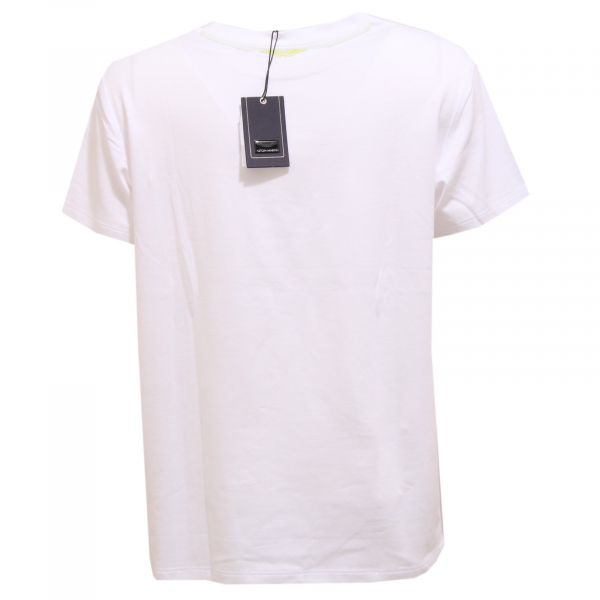 6612S maglia bimbo ASTON MARTIN BARRALE bianco verde shirt kid