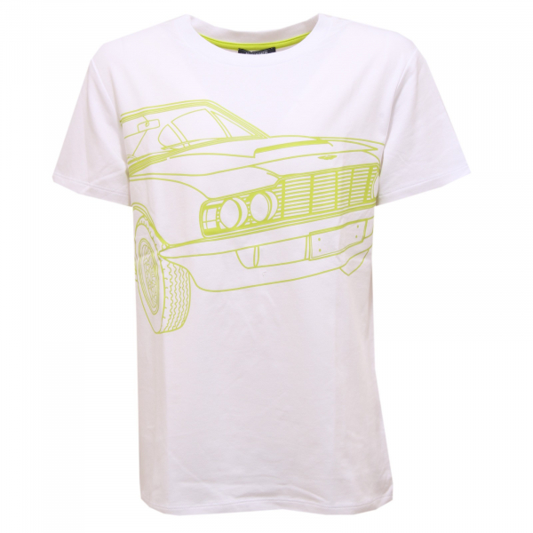 6612S maglia bimbo ASTON MARTIN BARRALE bianco verde shirt kid