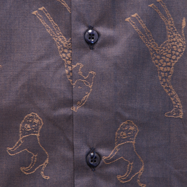 6615AR camicia uomo S.L.56 man shirt blue