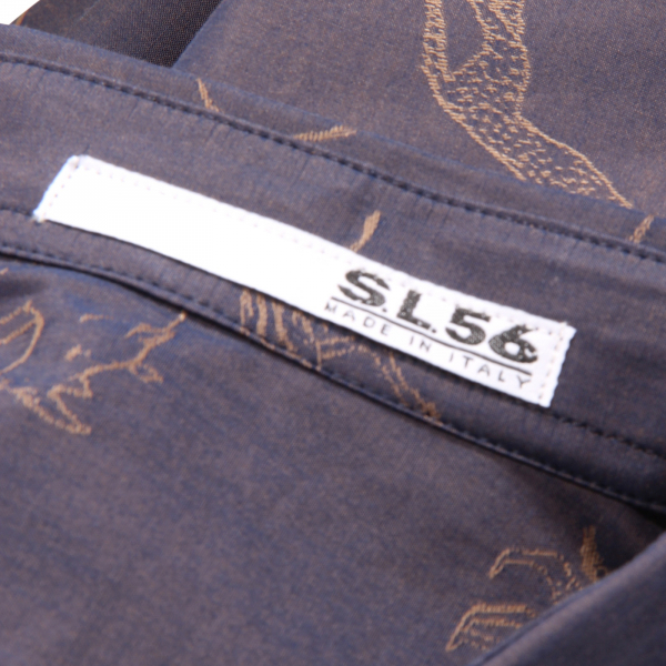 6615AR camicia uomo S.L.56 man shirt blue