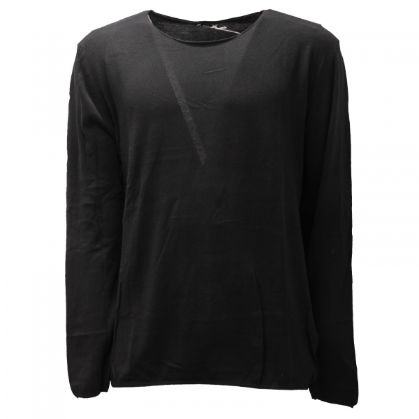 6618AE maglione uomo OFFICINA36 black cotton sweater man