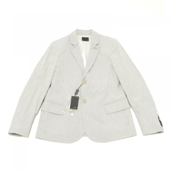 6620G giacca bimbo  panna azzurro FENDI jacket kids