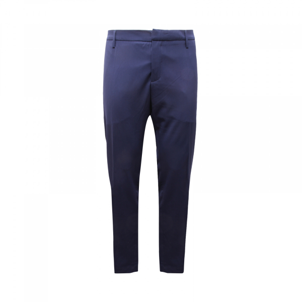 6623AV PANTALONE UOMO DONDUP MAN WOOL TROUSERS BLUE