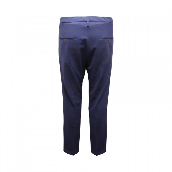 6623AV PANTALONE UOMO DONDUP MAN WOOL TROUSERS BLUE