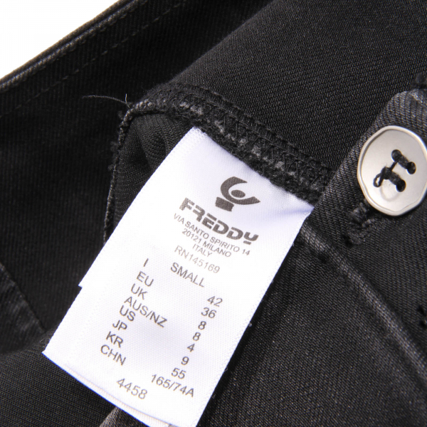 6627AM jeans donna FREDDY WR.UP woman trousers black