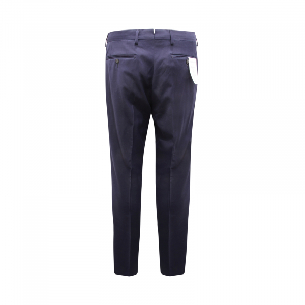 6634AV PANTALONE UOMO VIGANO' 1959 MAN WOOL BLEND TROUSERS BLUE