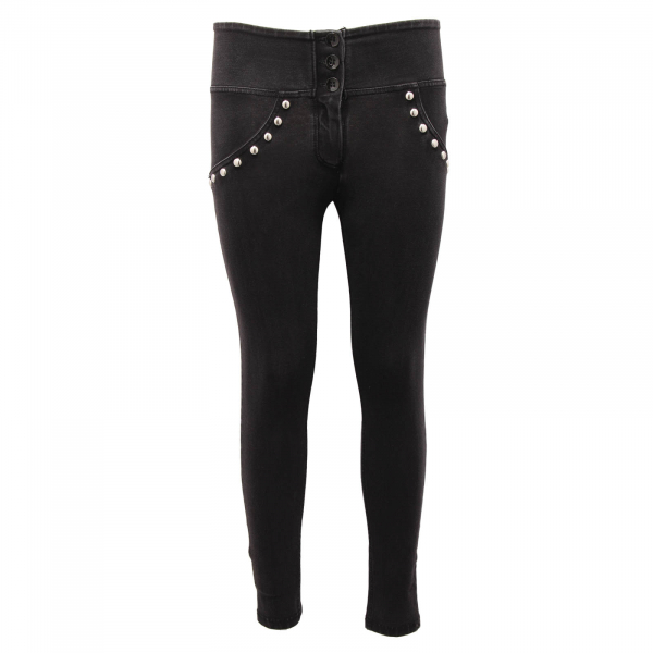 6638AM pantalone donna FREDDY woman trousers black