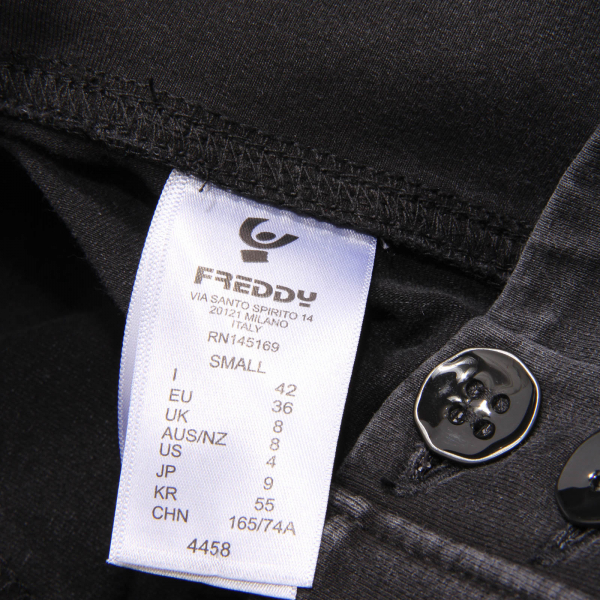 6638AM pantalone donna FREDDY woman trousers black