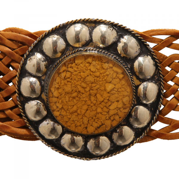 6638AR cintura donna NO BRAND woman belt delavè