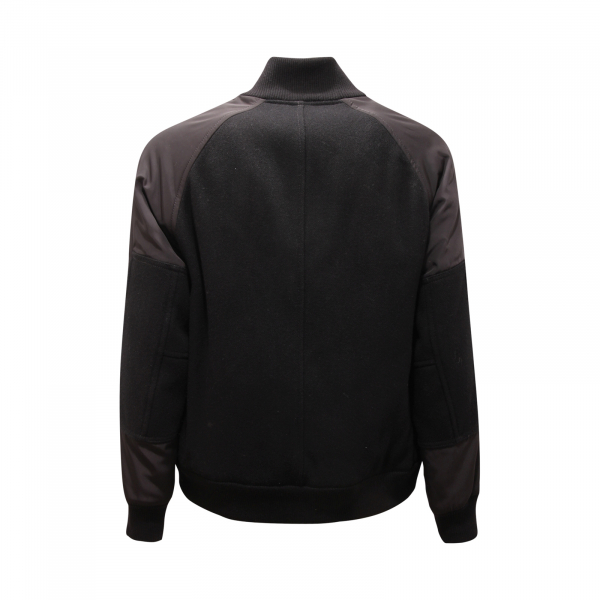 6647AQ giubbotto bomber uomo PAOLO PECORA man wool blend jacket