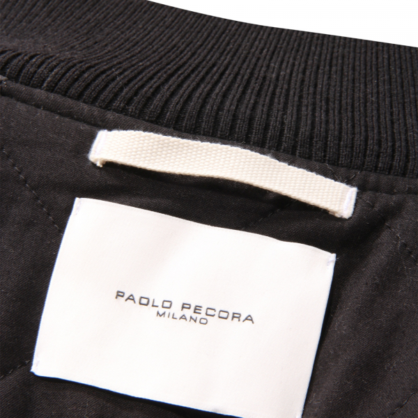 6647AQ giubbotto bomber uomo PAOLO PECORA man wool blend jacket