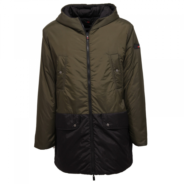 6654J giubbotto uomo OOF OOFWEAR REVERSIBLE green/black jacket man