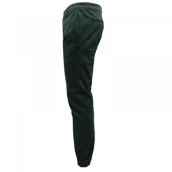 6662Q pantalone uomo GREY DANIELE ALESSANDRINI verde trousers men