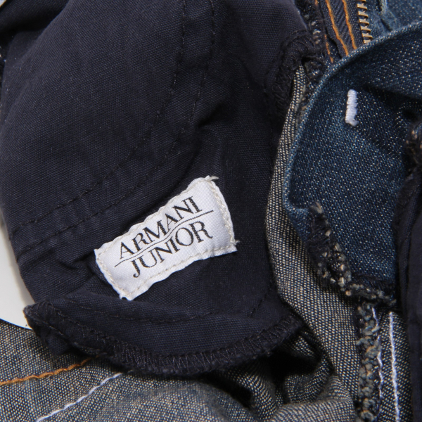 6683U jeans bimba ARMANI JUNIOR blu denim pant trouser kid