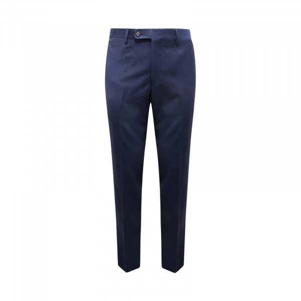 6689AV PANTALONE UOMO VIGANO' 1959 MAN WOOL TROUSERS BLUE