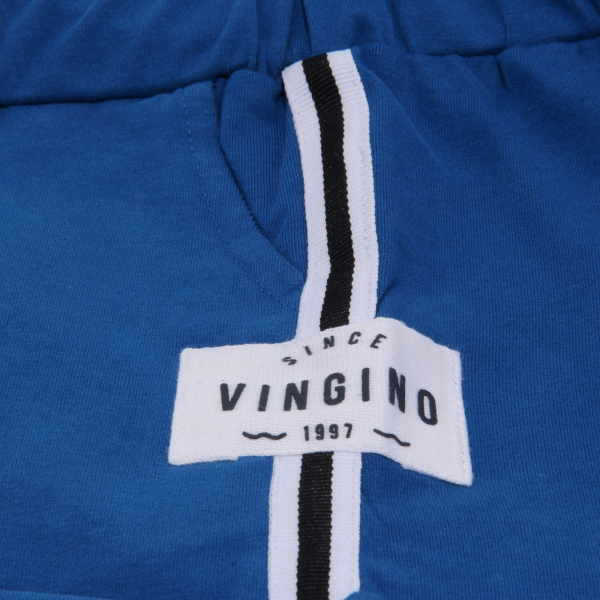 6694AB bermuda bimbo BOY VINGINO blue cotton shorts kid