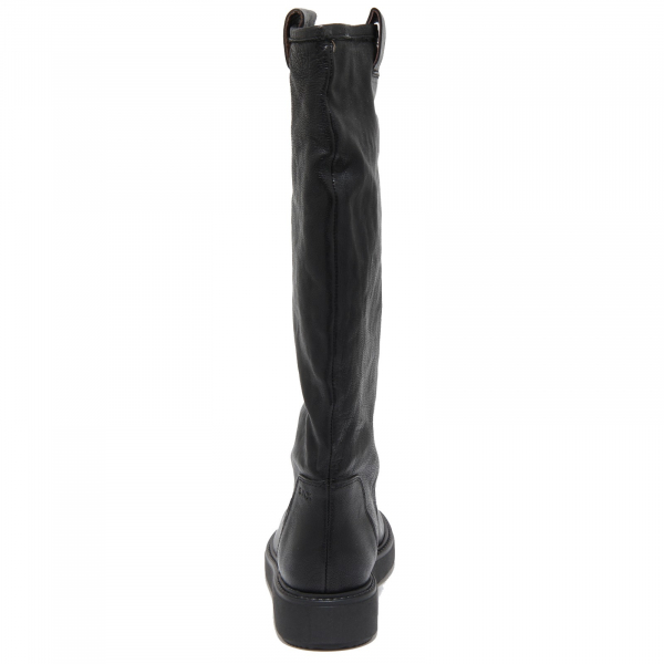 6695N biker SAX stivali donna boots women nero