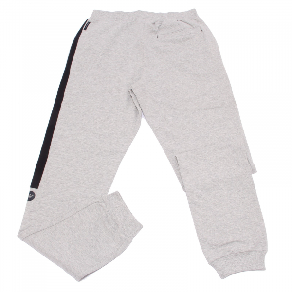 6698U pantalone tuta bimbo ARMANI JUNIOR grey tracksuit pant kid