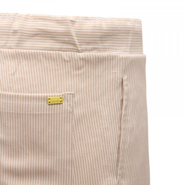 6711AZ PANTALONE BIMBO LIU JO KIDS BOY LINEN BLEND TROUSERS