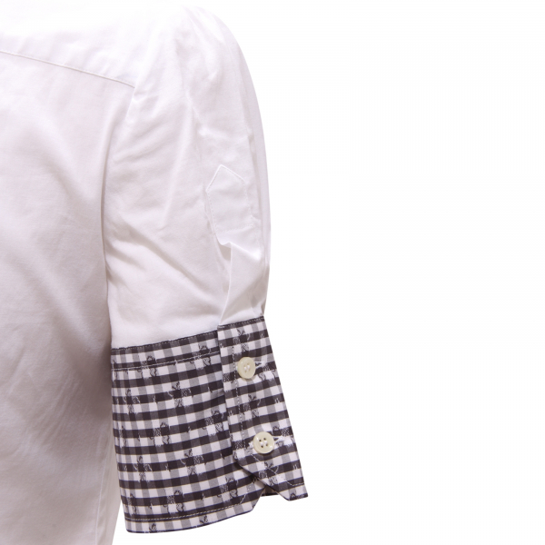6734AQ camicia manica corta donna PEROSINO woman shirt