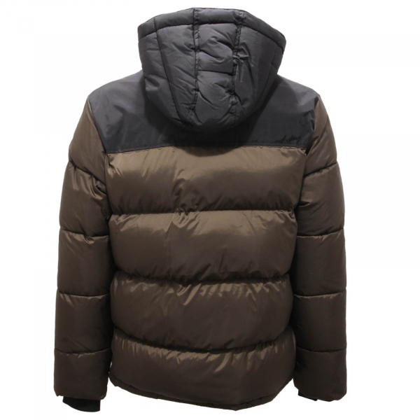 6746AI giubbotto uomo SCHOTT N.Y.C. UTAH man padded jacket green