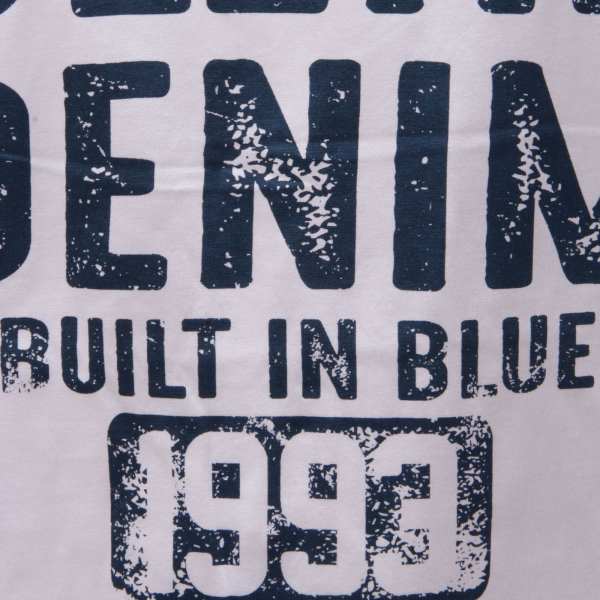 6752AE maglia uomo BLEND white printed cotton t-shirt man