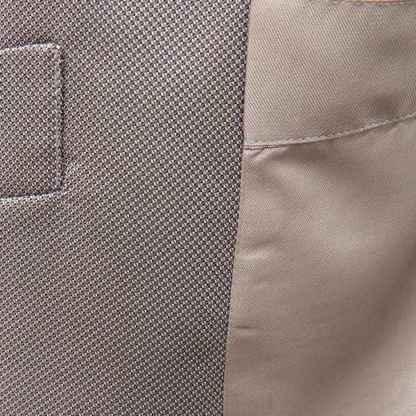 6756AL gilet uomo FRANCO BASSI man silk waistcoat grey