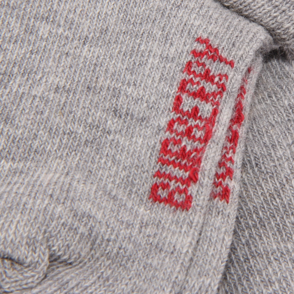 6767U calzamaglia bimba BURBERRY cotone grigio calze tights kid