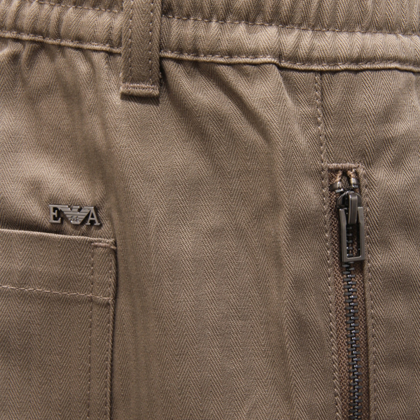 6785AT pantalone uomo EMPORIO ARMANI man trousers brown/green
