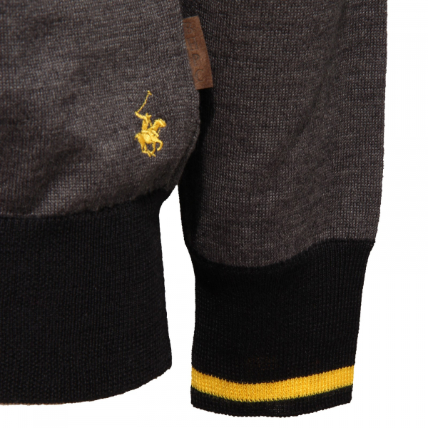6790K maglione uomo BEVERLY HILLS POLO CLUB mix wool sweater man