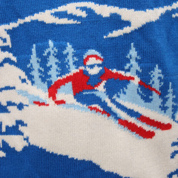 6829AQ maglione uomo MC2 SAINT BARTH ALPES SKI man sweater