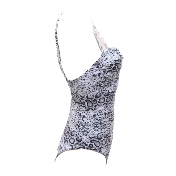 6836AI costume intero donna MATINEE BY CHIARA BIASI woman beachwear white/black