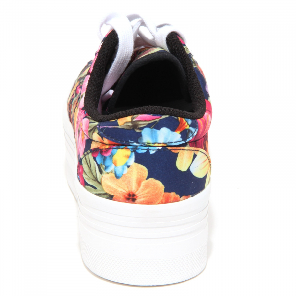 6848P sneaker zeppa JEFFREY CAMPBELL JC ZOMG blu/fucsia scarpa donna shoe woman