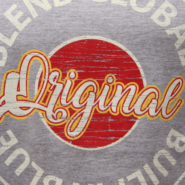 6897AE maglia uomo BLEND grey printed cotton t-shirt man