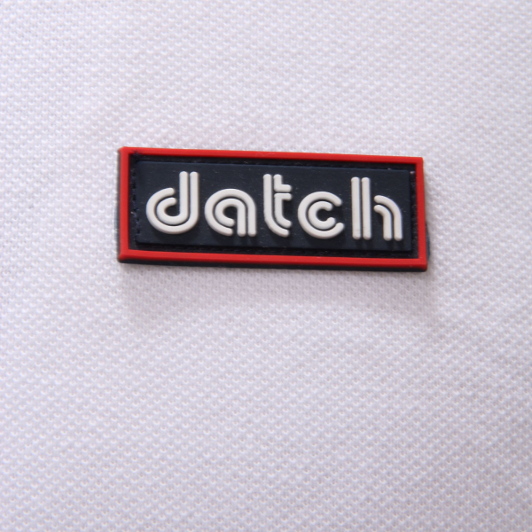 6918AE polo uomo DATCH white cotton polo-shirt man