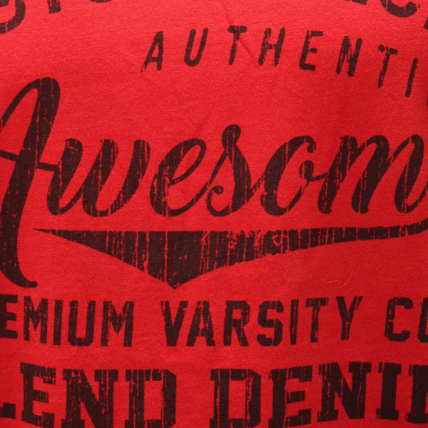 6928AE maglia uomo BLEND red printed cotton t-shirt man