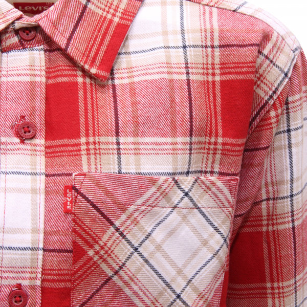 6949AZ CAMICIA FLANELLA BIMBO LEVI'S BOY KIDS FLANNEL SHIRT